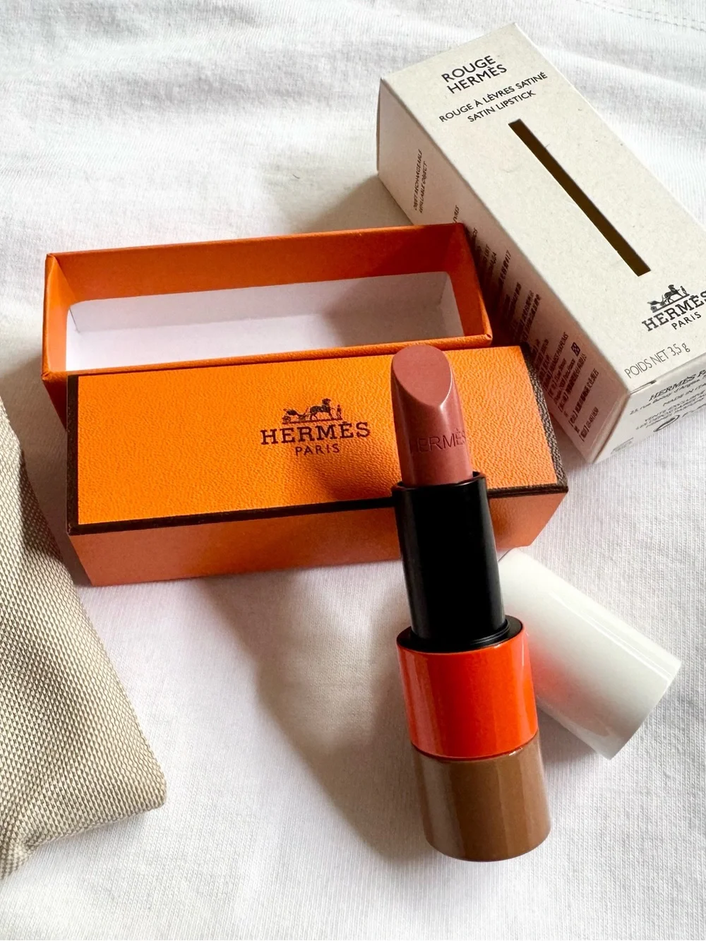 Hermes Lipsticks Rouge Beige Eboni 17 Satine